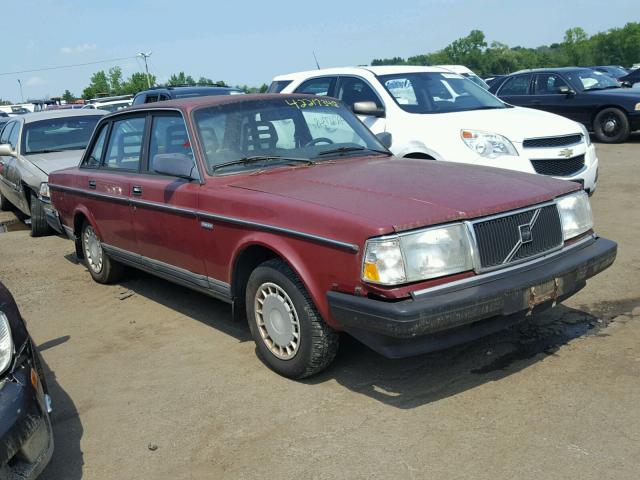 YV1AA8848L1428818 - 1990 VOLVO 240 BASE RED photo 1