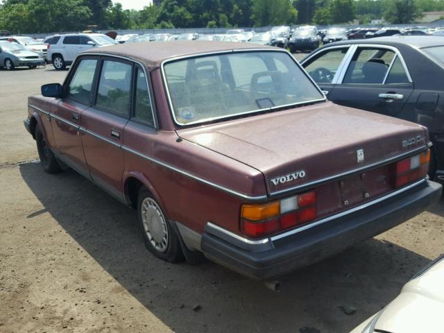 YV1AA8848L1428818 - 1990 VOLVO 240 BASE RED photo 3