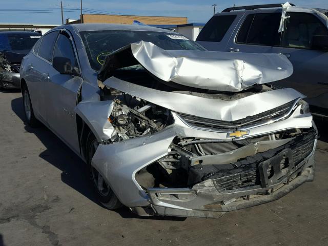 1G1ZB5ST7HF113905 - 2017 CHEVROLET MALIBU LS Gümüş foto 1