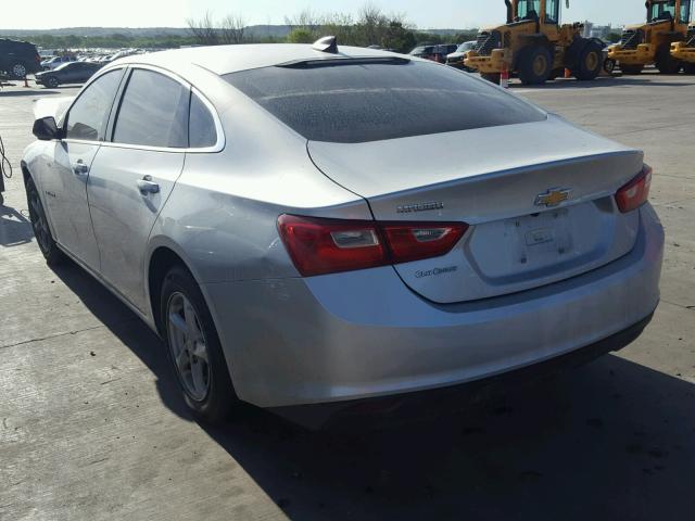 1G1ZB5ST7HF113905 - 2017 CHEVROLET MALIBU LS Gümüş foto 3