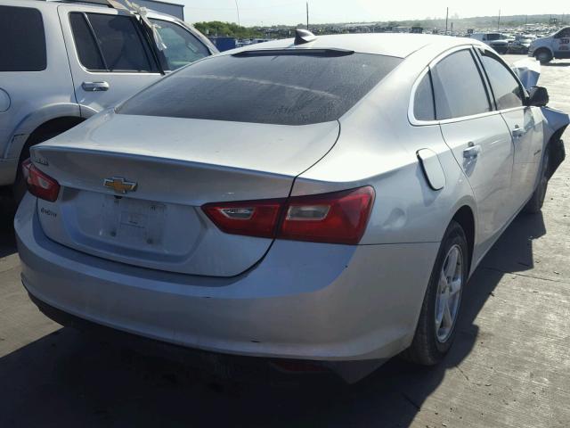 1G1ZB5ST7HF113905 - 2017 CHEVROLET MALIBU LS Gümüş foto 4