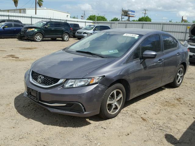 2HGFB2F77FH563945 - 2015 HONDA CIVIC SE CHARCOAL photo 2