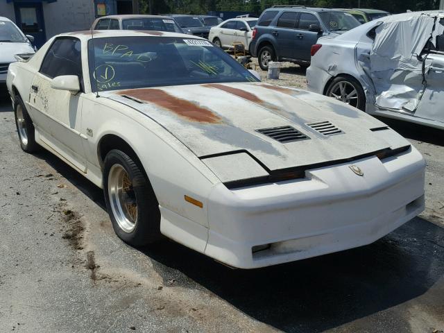 1G2FW2182JL240485 - 1988 PONTIAC FIREBIRD T WHITE photo 1