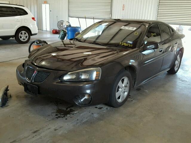 2G2WP552581129031 - 2008 PONTIAC GRAND PRIX CHARCOAL photo 2
