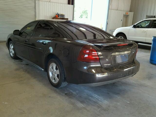 2G2WP552581129031 - 2008 PONTIAC GRAND PRIX CHARCOAL photo 3