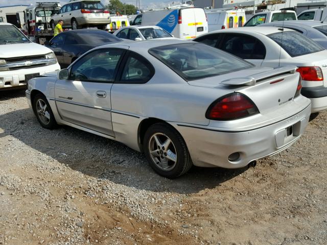 1G2NW12E12C206601 - 2002 PONTIAC GRAND AM G SILVER photo 3