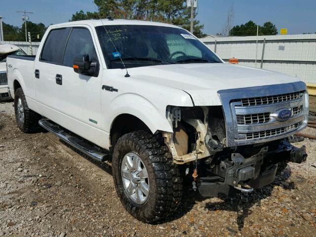 1FTFW1ET9DFC72907 - 2013 FORD F150 SUPER WHITE photo 1