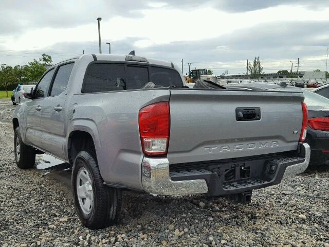 3TMAZ5CN9GM019278 - 2016 TOYOTA TACOMA SILVER photo 3