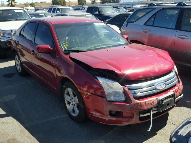 3FAHP07Z97R280147 - 2007 FORD FUSION SE RED photo 1