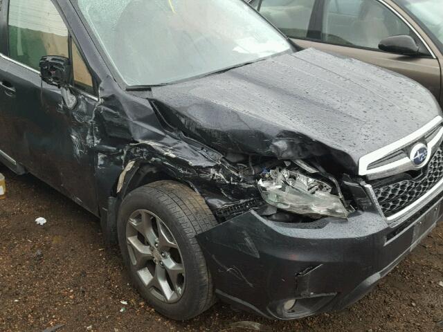 JF2SJAWC0FH487578 - 2015 SUBARU FORESTER 2 CHARCOAL photo 9