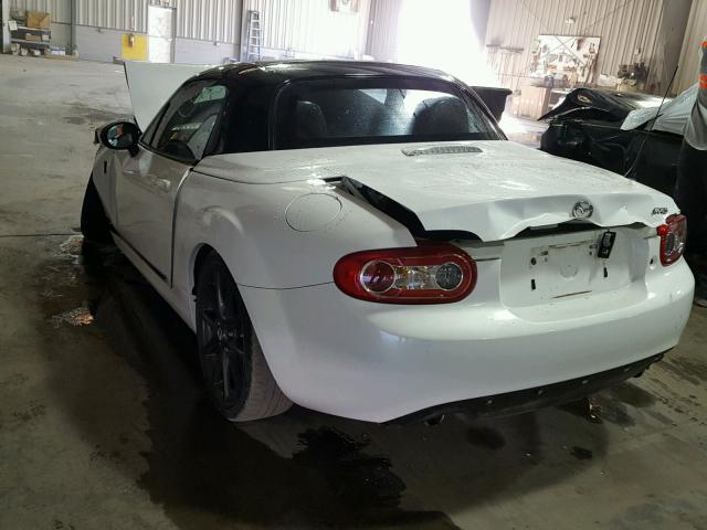 JM1NC2MF6F0240623 - 2015 MAZDA MX-5 MIATA WHITE photo 3