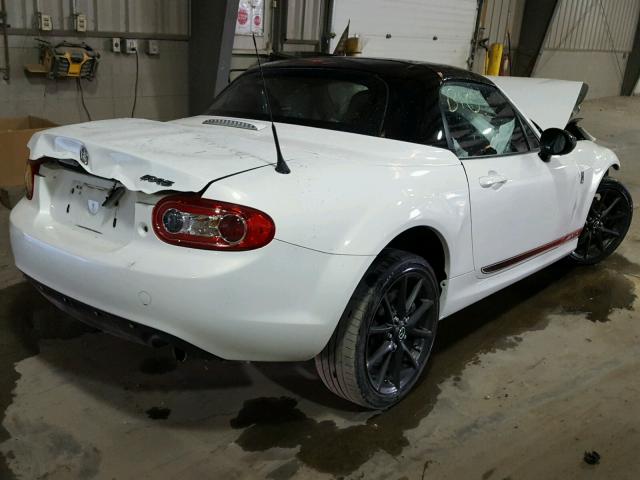 JM1NC2MF6F0240623 - 2015 MAZDA MX-5 MIATA WHITE photo 4