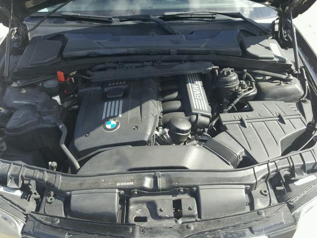 WBAUP7C56AVK77167 - 2010 BMW 128 I BLACK photo 7