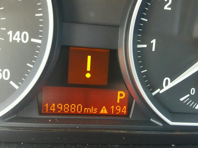 WBAUP7C56AVK77167 - 2010 BMW 128 I BLACK photo 8