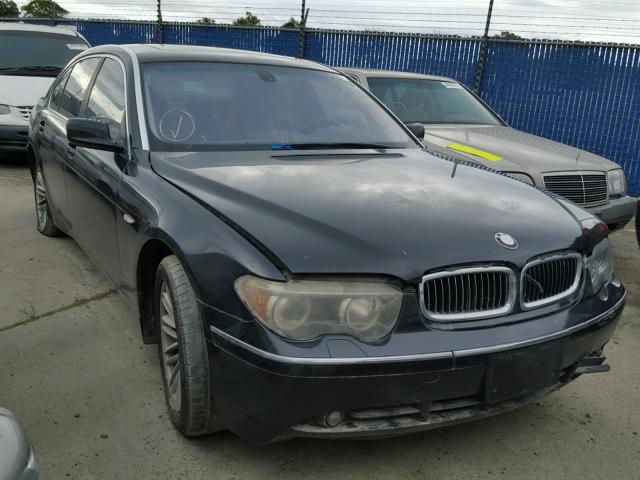 WBAGN63484DS47473 - 2004 BMW 745 BLACK photo 1