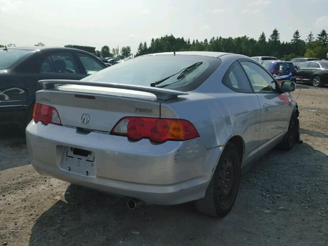 JH4DC53883C801770 - 2003 ACURA RSX SILVER photo 4