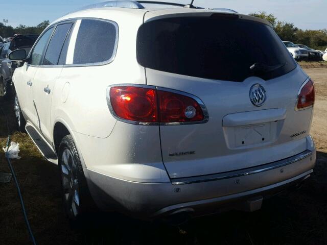 5GAKRDED9CJ106660 - 2012 BUICK ENCLAVE WHITE photo 3