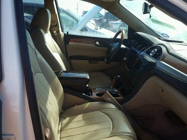 5GAKRDED9CJ106660 - 2012 BUICK ENCLAVE WHITE photo 5