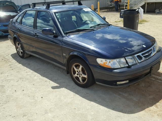 YS3DD58H712006096 - 2001 SAAB 9-3 BLUE photo 1