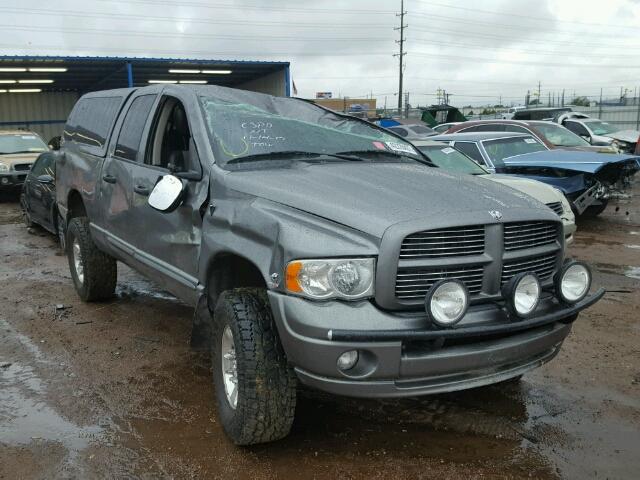 3D7KS28C25G794280 - 2005 DODGE RAM 2500 S GRAY photo 1