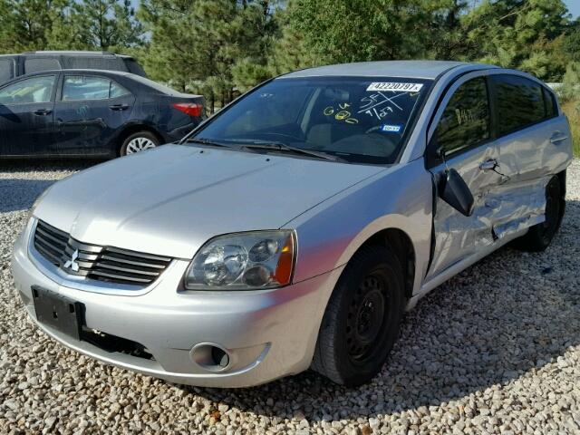 4A3AB36F28E022444 - 2008 MITSUBISHI GALANT ES SILVER photo 2