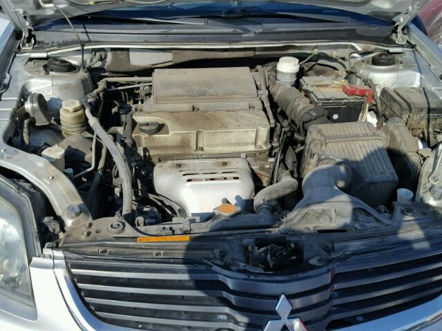 4A3AB36F28E022444 - 2008 MITSUBISHI GALANT ES SILVER photo 7