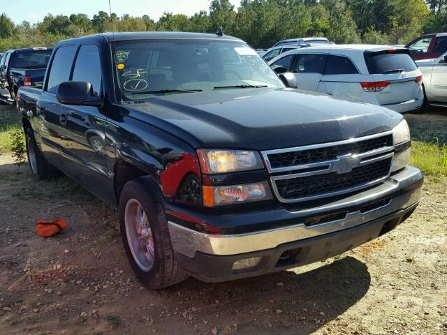 2GCEC13Z771166432 - 2007 CHEVROLET SILVERADO BLACK photo 1