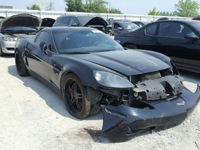 1G1YY26EX75103734 - 2007 CHEVROLET CORVETTE Z BLACK photo 1