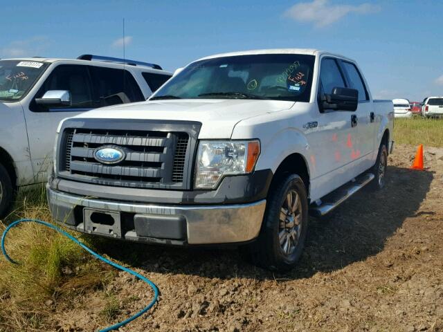 1FTRW128X9KB33350 - 2009 FORD F150 SUPER WHITE photo 2