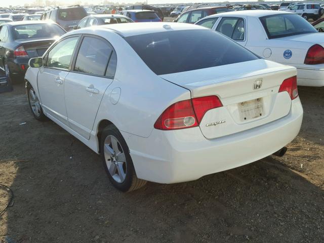 1HGFA16847L097644 - 2007 HONDA CIVIC EX თეთრი ფოტო 3