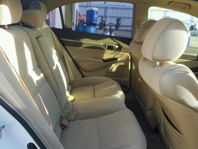 1HGFA16847L097644 - 2007 HONDA CIVIC EX თეთრი ფოტო 6