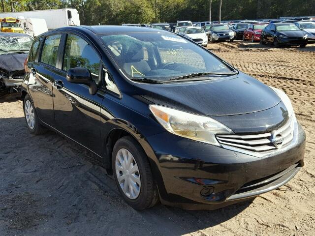 3N1CE2CP0EL362636 - 2014 NISSAN VERSA NOTE BLACK photo 1