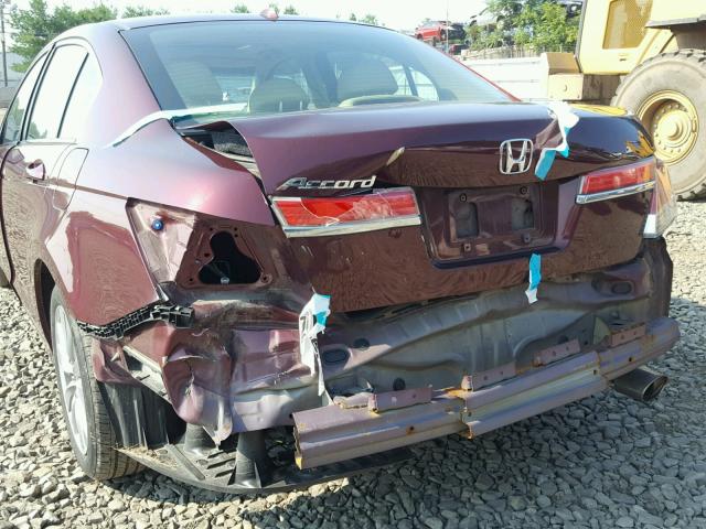 1HGCP2F87BA077884 - 2011 HONDA ACCORD EXL RED photo 9