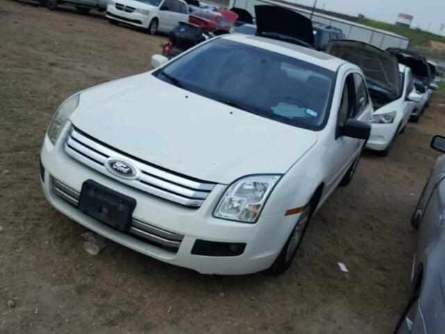 3FAHP07Z08R196915 - 2008 FORD FUSION WHITE photo 2