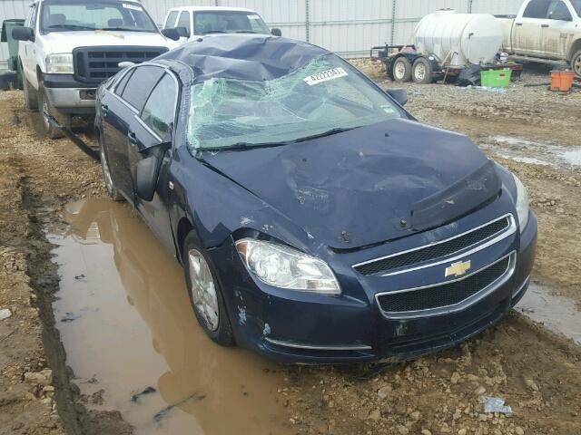 1G1ZG57B68F203399 - 2008 CHEVROLET MALIBU LS ლურჯი ფოტო 1