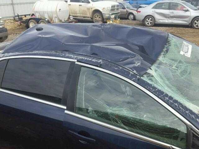 1G1ZG57B68F203399 - 2008 CHEVROLET MALIBU LS ლურჯი ფოტო 9