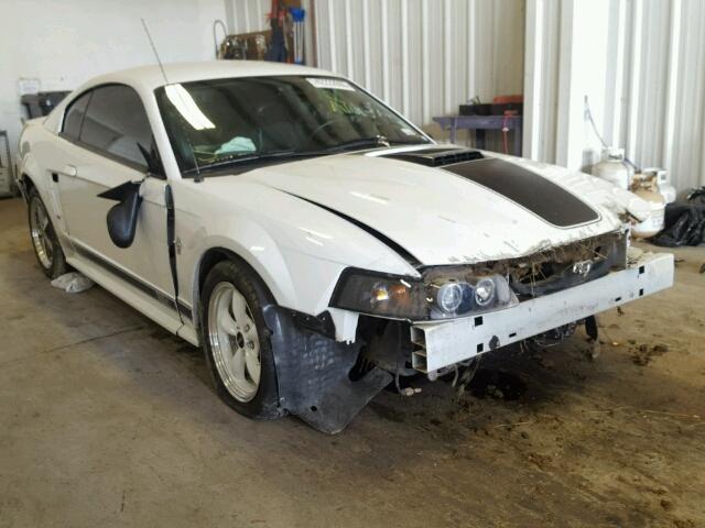 1FAFP42R43F437371 - 2003 FORD MUSTANG MA WHITE photo 1