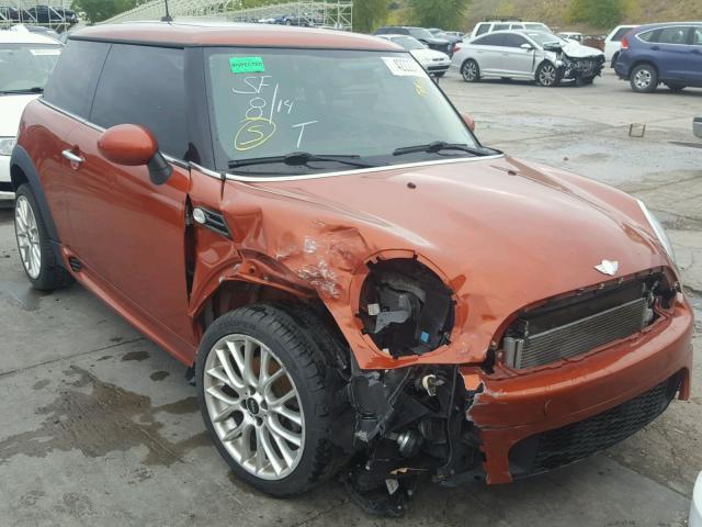 WMWSU3C50CT258248 - 2012 MINI COOPER ORANGE photo 1