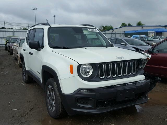 ZACCJBAB3JPH07692 - 2018 JEEP RENEGADE S WHITE photo 1