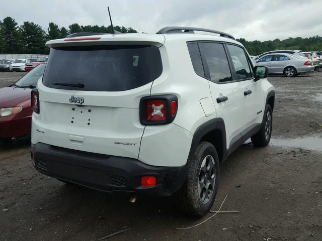 ZACCJBAB3JPH07692 - 2018 JEEP RENEGADE S WHITE photo 4