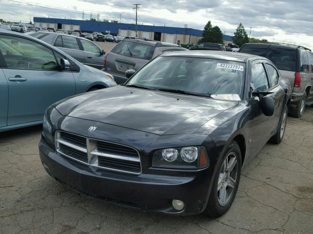 2B3KA33V89H601603 - 2009 DODGE CHARGER SX BLACK photo 2