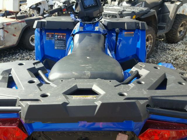 4XASHE576JA244047 - 2018 POLARIS SPORTSMAN BLUE photo 6
