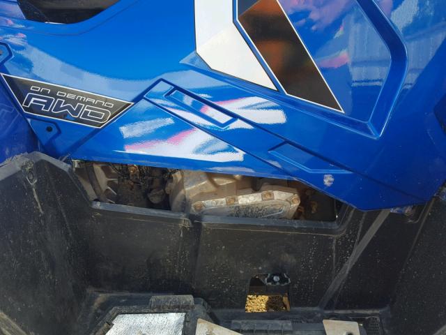 4XASHE576JA244047 - 2018 POLARIS SPORTSMAN BLUE photo 7