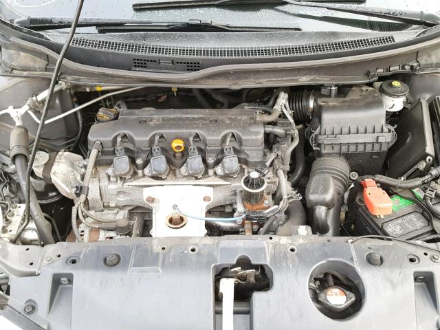 2HGFB2F90DH503102 - 2013 HONDA CIVIC EXL ნაცრისფერი ფოტო 7