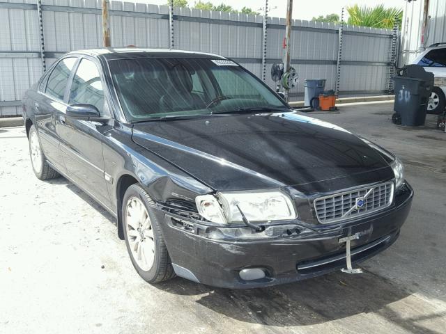 YV1TH592961429979 - 2006 VOLVO S80 2.5T BLACK photo 1