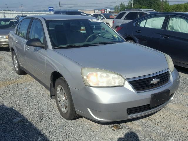 1G1ZS51F96F287080 - 2006 CHEVROLET MALIBU LS ნაცრისფერი ფოტო 1