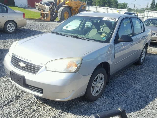 1G1ZS51F96F287080 - 2006 CHEVROLET MALIBU LS ნაცრისფერი ფოტო 2