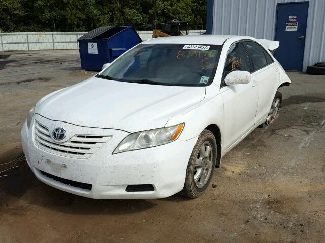 4T1BE46K19U829171 - 2009 TOYOTA CAMRY BASE WHITE photo 2