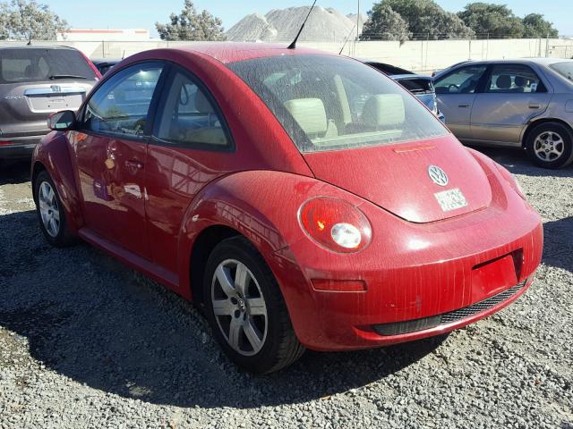 3VWPW31CX7M507774 - 2007 VOLKSWAGEN NEW BEETLE 红色 照片 3