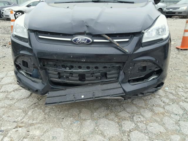 1FMCU0G90DUB14726 - 2013 FORD ESCAPE SE BLACK photo 10